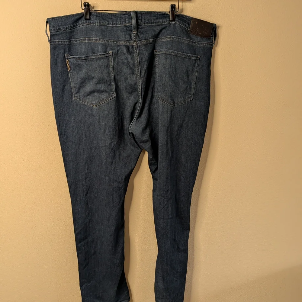 Paige Federal Jeans Mens Size 42 Blue Straight Leg‎ Stretch Denim